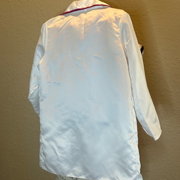 Doc McStuffins Girls Doctor Dressup Costume with Headband - White and Purple - Picture 2 of 6